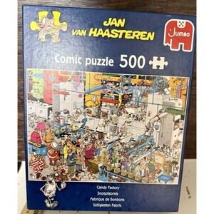 Candy Factory, Jan van Haasteren 500 Piece Puzzle, Jumbo # 19025, Complete